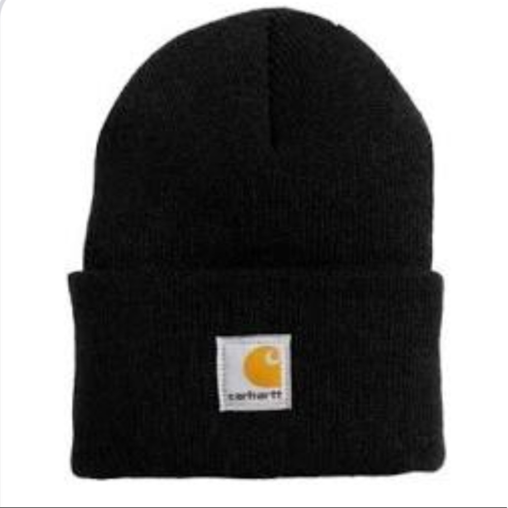 black Carhartt Beanie